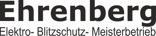 Schriftzug Ehrenberg